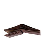 Portafoglio piccolo da uomo con pattina 10cc pelle Adpel Toscana Castagno - immagine 3