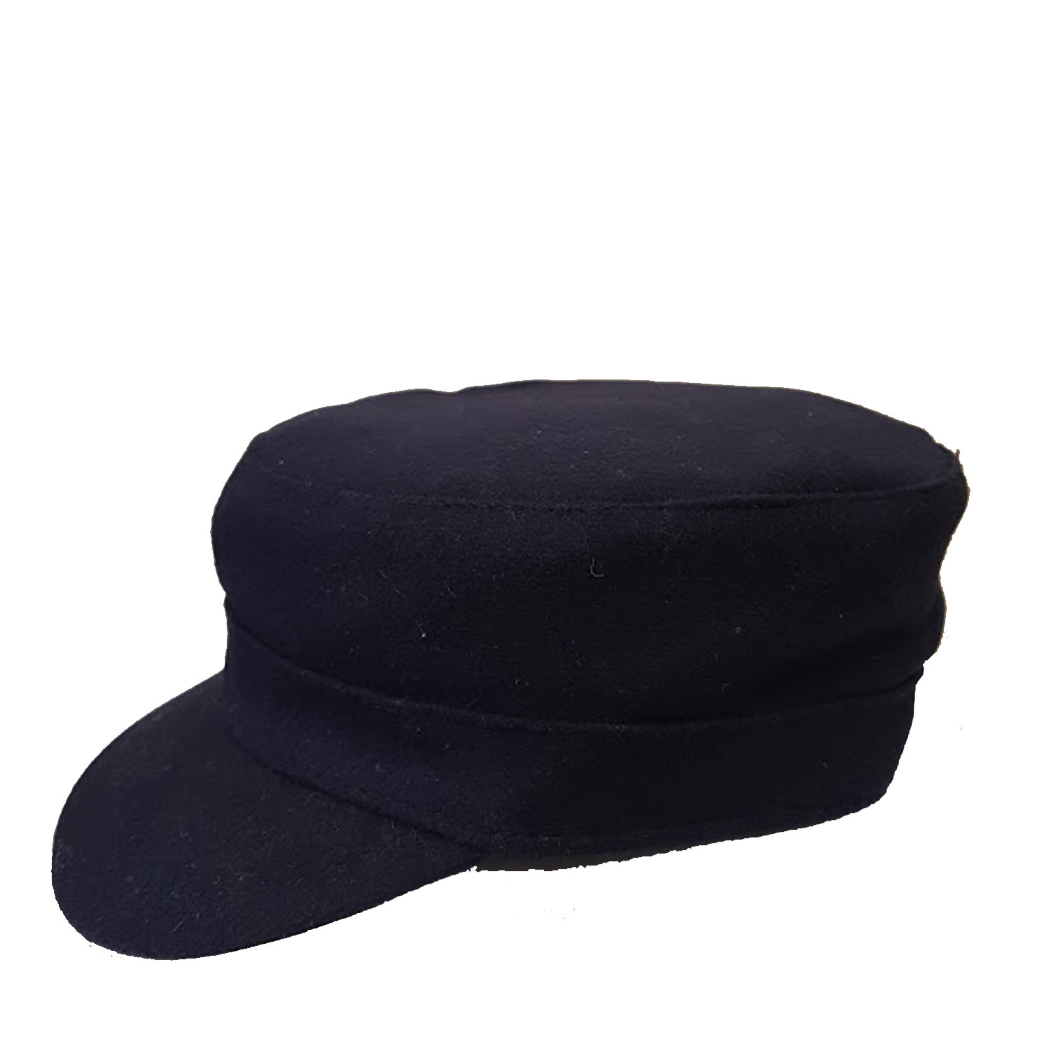 Cappello Cubano casual - Zero - in lana di colore Blu