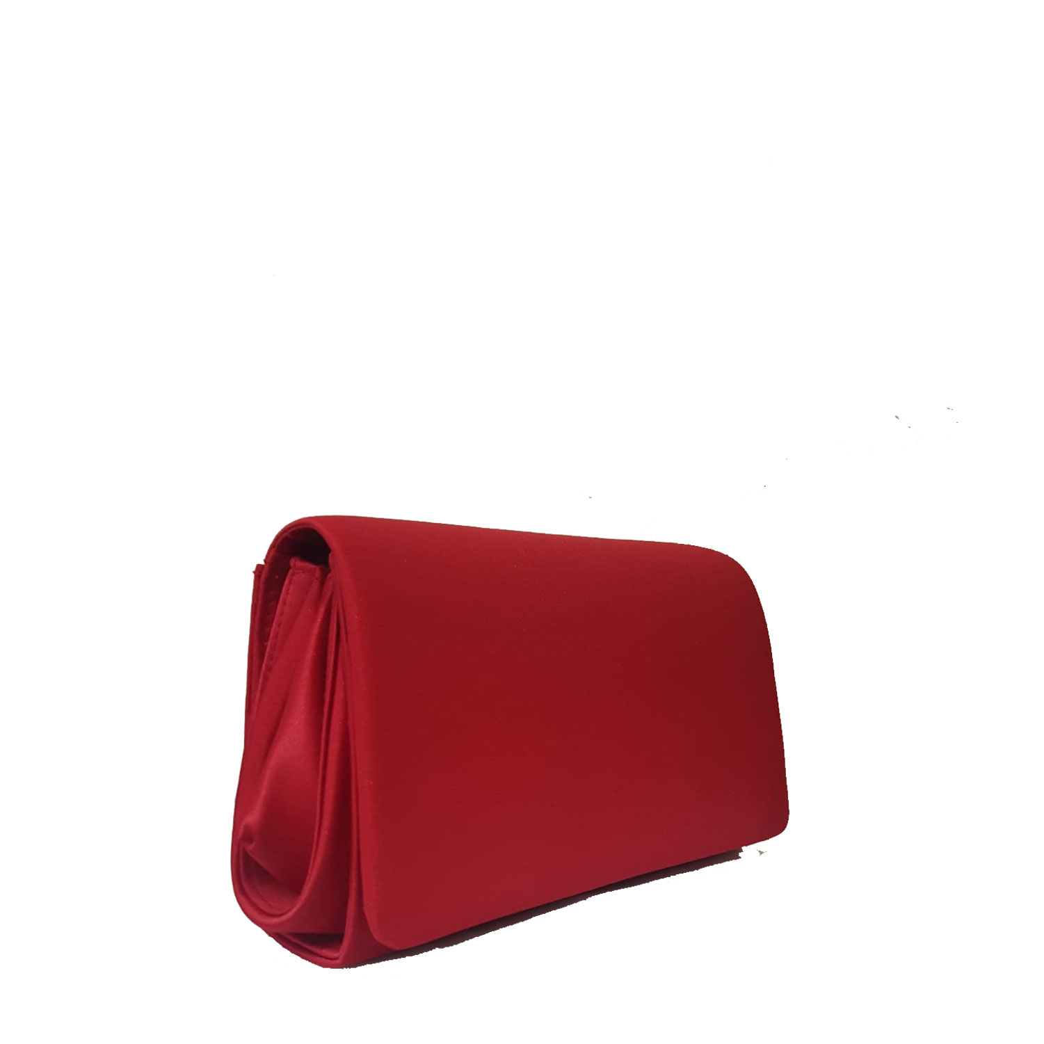 Pochette donna cerimonia - Anna Cecere - elegante in raso Rossa