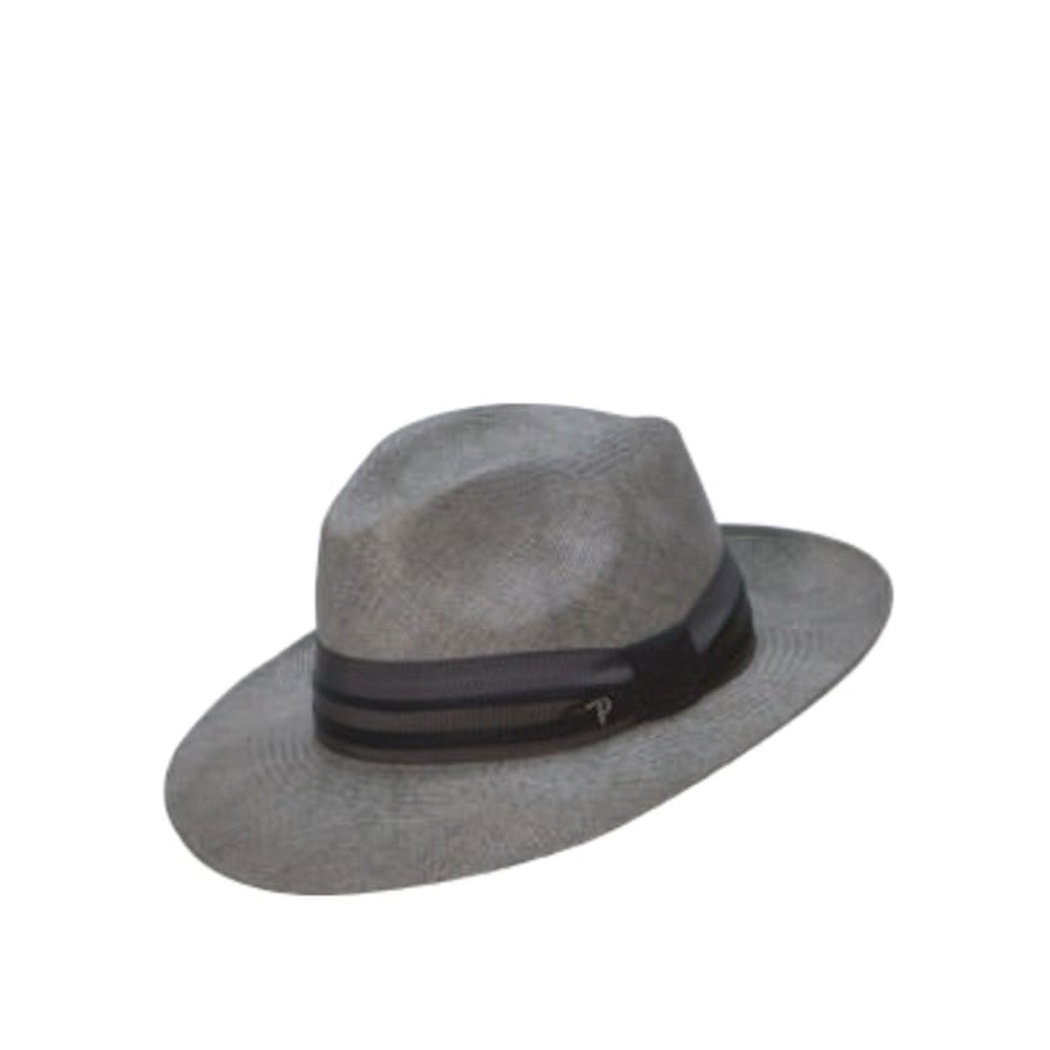 Cappello Panama di Paglia - Panizza - Modello La Strada Grigio 59
