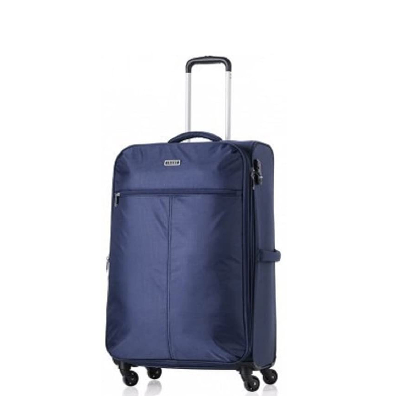 Valigia media 4 Ruote - Jaguar - Trolley Bagaglio Blu Navy Espandibile