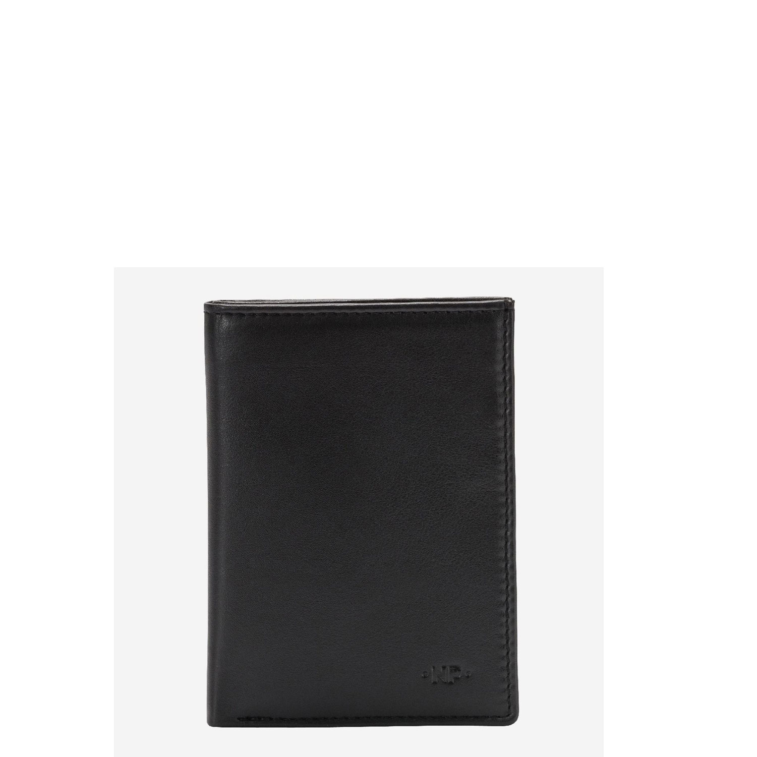 Portafoglio da uomo verticale senza portamonete slim - Dudubags - Nero