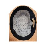 Cappello Trilby - Alfonso D'este - in lino Arancione Taglia 56 - immagine 3