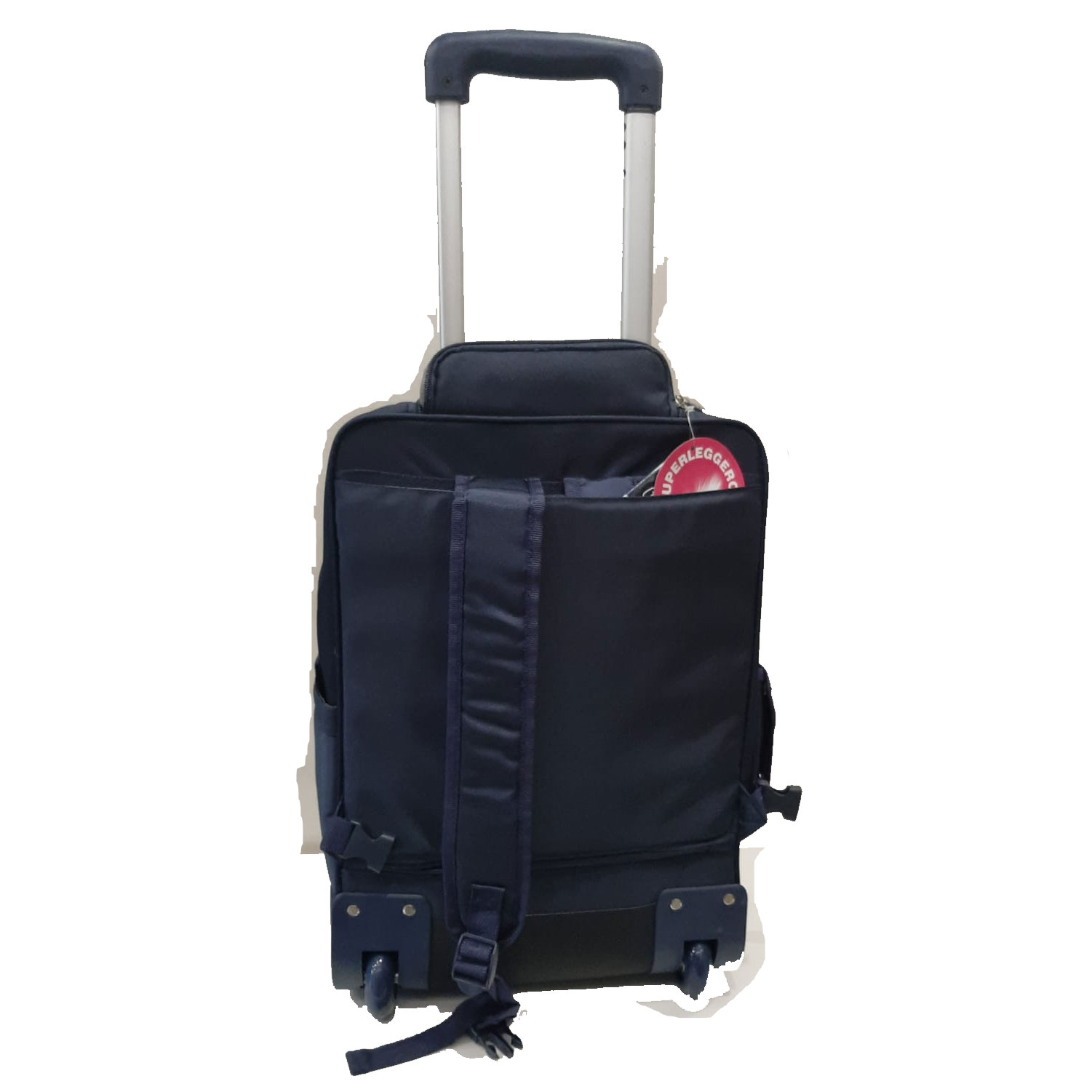 Trolley Cabina/Zaino - Jaguar - 2 ruote Ultraleggero Blu Bagaglio a mano
