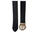 Cintura donna Reversibile Gattinoni Roma Nera Stampata Linea Heart Game Pelle 90 - immagine 3