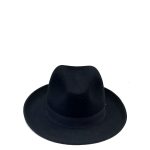 Cappello uomo - Alfonso D'Este - Alessandria Blu Feltro Lana Tesa Larga Tg. 57 - immagine 3