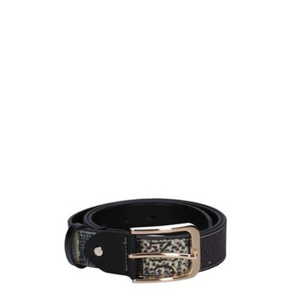 BlackButterfly Cintura Vintage In Velluto Con Borchie - Elasticizzata E Regolabile