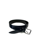 Cintura uomo - Rodrigo - in Pelle Spazzolato Blu Lucida 110/125 - immagine 3