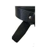 Cintura uomo - Rodrigo - in Pelle Blu Larga Sportiva 105/120 - immagine 3