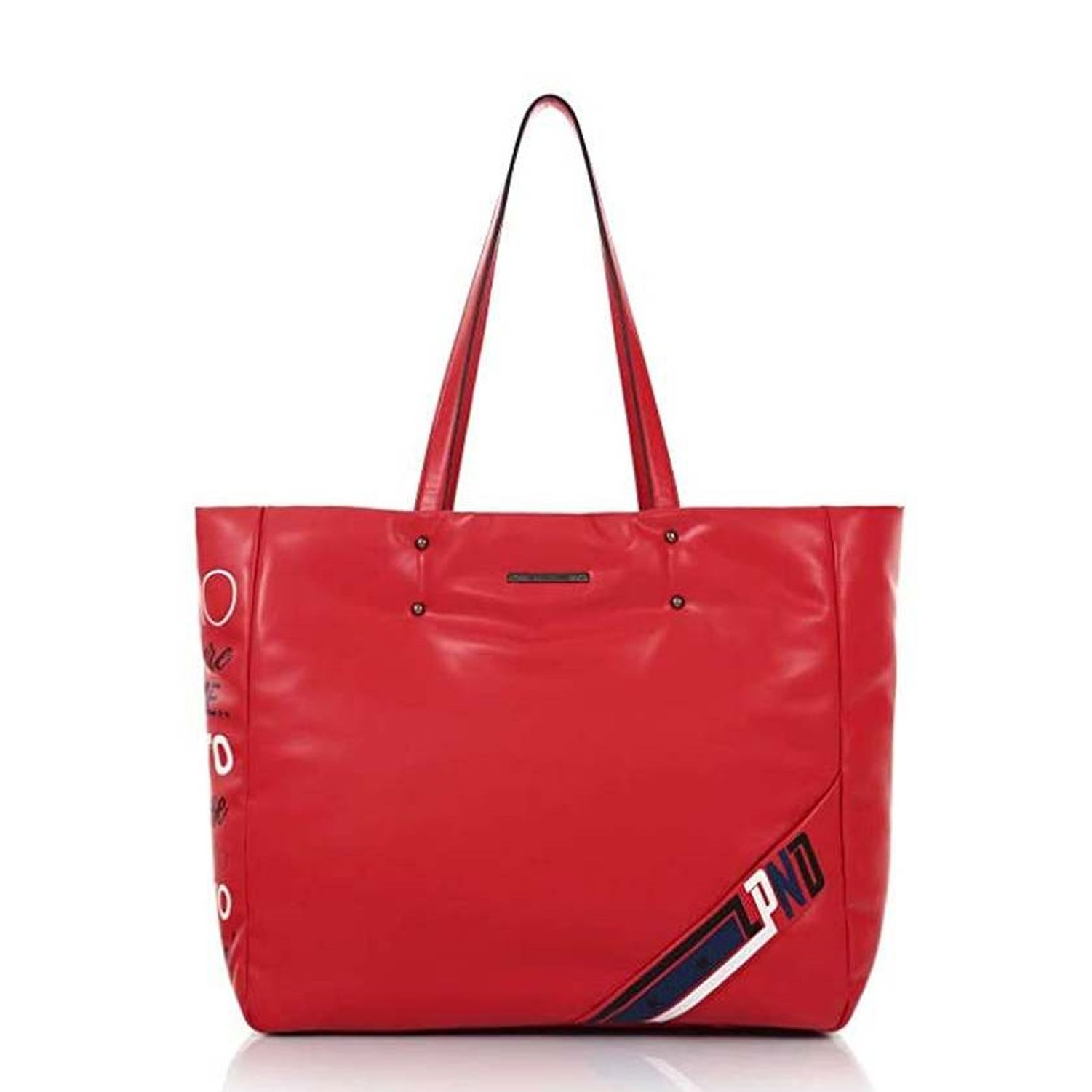 Borsa donna a spalla - Le Pandorine - Rossa Street Shopper Chiacchere