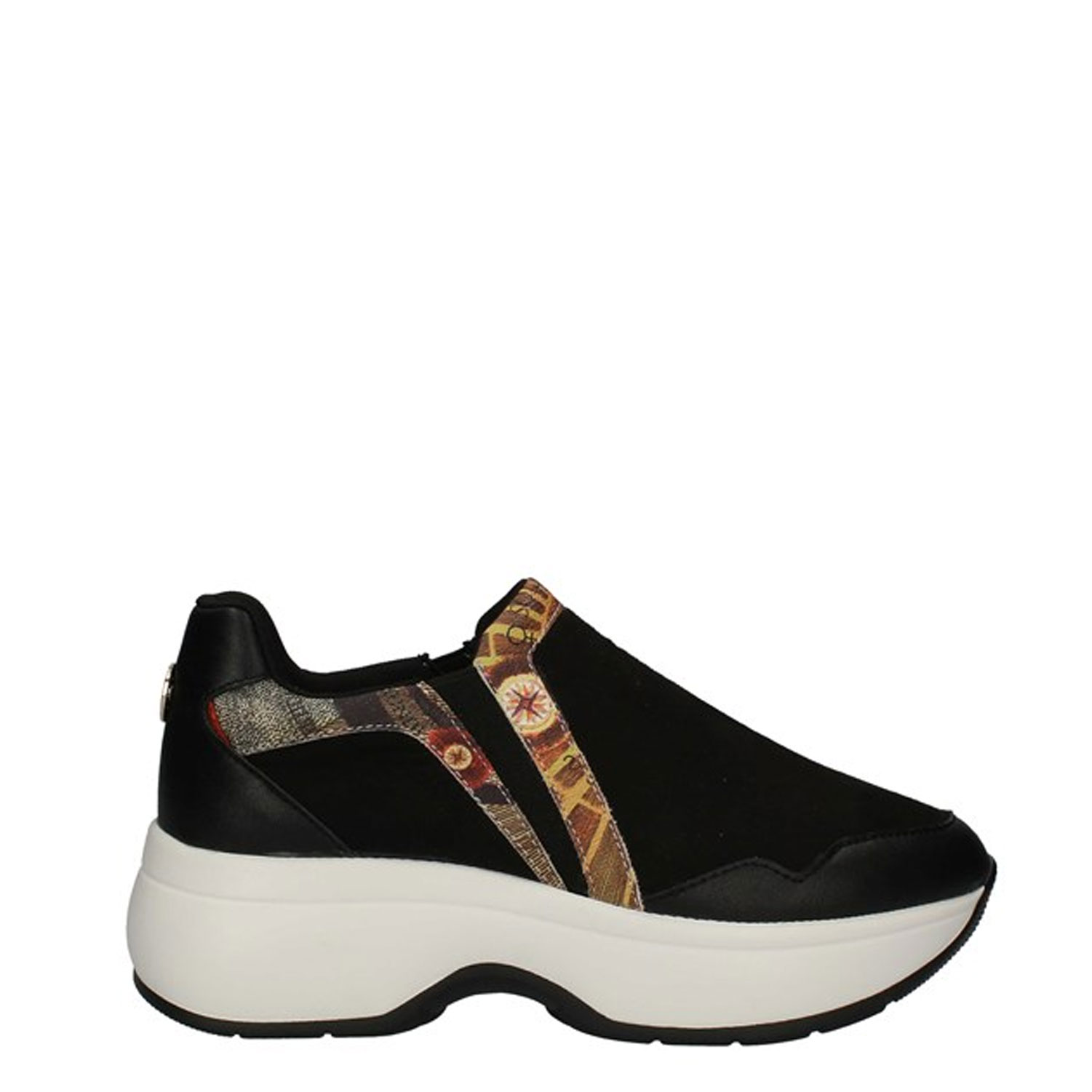 Scarpe donna Gattinoni Sneaker Planetarium Classico Nero senza lacci