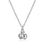Collana donna in Argento 925 Coccinella con Cristalli Bianchi - Kadabra Argento - Collezione Gioia