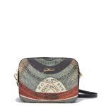 Borsa donna a tracolla - Gattinoni Planetarium - Crossbody bag con doppia zip Classico/Nero