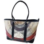 Borsa donna a spalla - Gattinoni Planetarium -Shopping Bag L Classico Nero - immagine 5