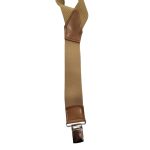 Bretelle da uomo elasticizzate regolabili - Rodrigo - Beige - immagine 3