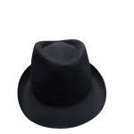 Cappello uomo Rock - Panizza - Trilby in lana Falda stretta Teflon Nero - immagine 3