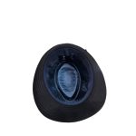 Cappello uomo Rock - Panizza - Trilby in lana Falda stretta Teflon Nero - immagine 4