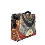 Borsa donna a tracolla - Gattinoni Planetarium - Crossbody bag con doppia zip e tasca centrale Classico/Nero - immagine 4