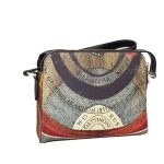 Borsa donna a tracolla - Gattinoni Planetarium - Crossbody bag con doppia zip e tasca centrale Classico/Nero - immagine 5