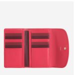 Portafoglio donna pelle - Dudubags - Linea Cannes RFID Rosa Lampone - immagine 3