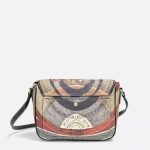 Borsa donna a tracolla - Gattinoni Planetarium - Flap Bag con patta Classico Nero - immagine 3