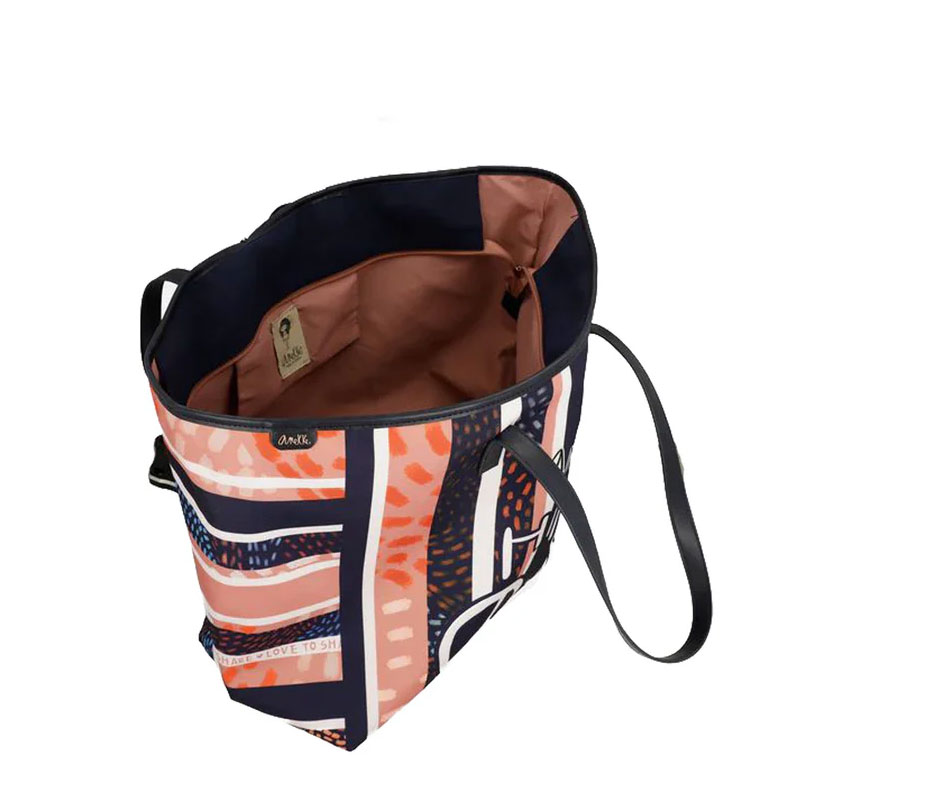 Borsa Portabottiglie Hippie Stampa A Blocchi &ndash; Fatta A Mano In India &ndash; Stile Boho Festival