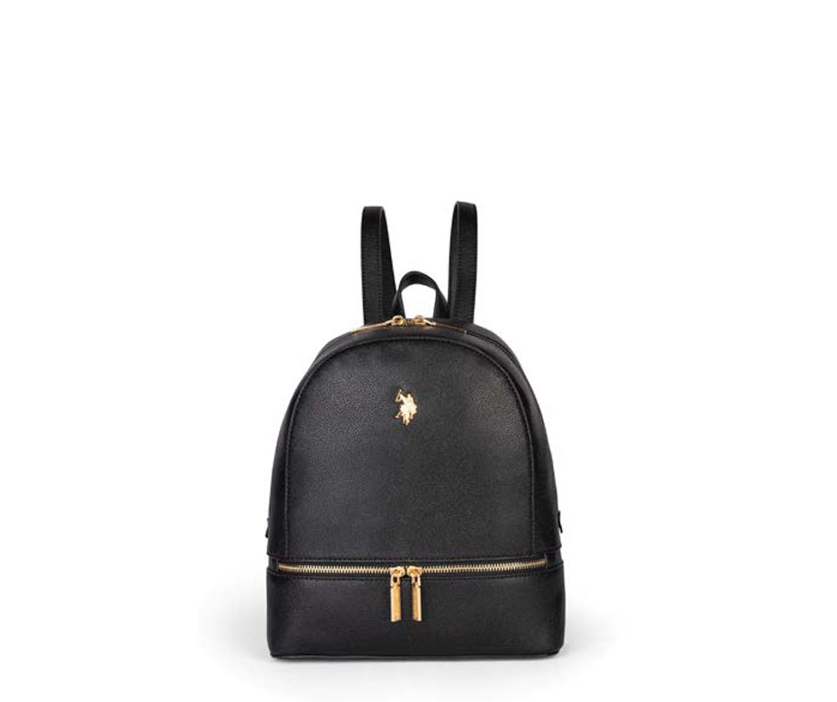 15 Zaino donna U.S. Polo Assn. Nero Jones - immagine 1