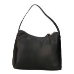 Borsa donna - Cafè Noir - Hobo Bag con tasca frontale Nero - immagine 3