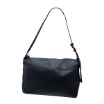 Borsa donna Cafè Noir con Pattina sfoderata con Lettering Nero - immagine 4