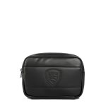Borsa donna a tracolla Blauer Camera Bag trapuntata ad onde Nero MARTY02 - immagine 3