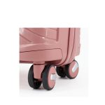 Valigia Grande NPLE Espandibile Solid Trolley da stiva L 4.1 kg Rose Gold - immagine 4