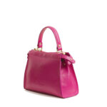Borsa donna a mano Bianca Borghesi con tracolla in Pelle Fucsia - immagine 3
