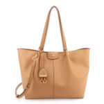 Borsa donna a spalla U.S. Polo Assn. Royal Stewart L. Shopping Camel