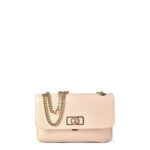 Borsa donna U.S. Polo Assn. Jones Chic Flap Crossbody con catena Rosa Powder