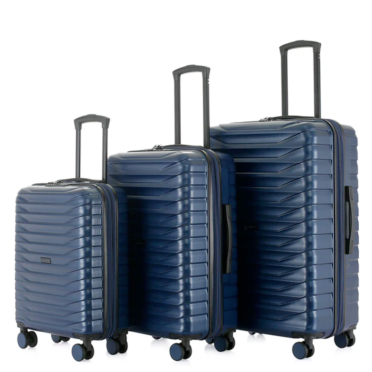 3 Set Tris Valigie NPLE Linea KRYPTON ESPANDIBILE Blue Navy - immagine 1