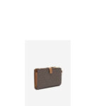 Portafoglio donna Michael Kors doppia zip con logo Vaniglia - immagine 3