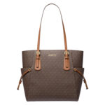 Borsa donna Michael Kors Voyager grande Marrone