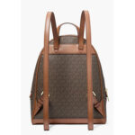 Zaino donna Michael Kors Rhea Signature Logo Brown - immagine 2