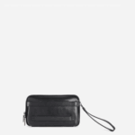 Pochette Uomo Alviero Martini 1° Classe Ranger Leather portatutto Nera - immagine 2