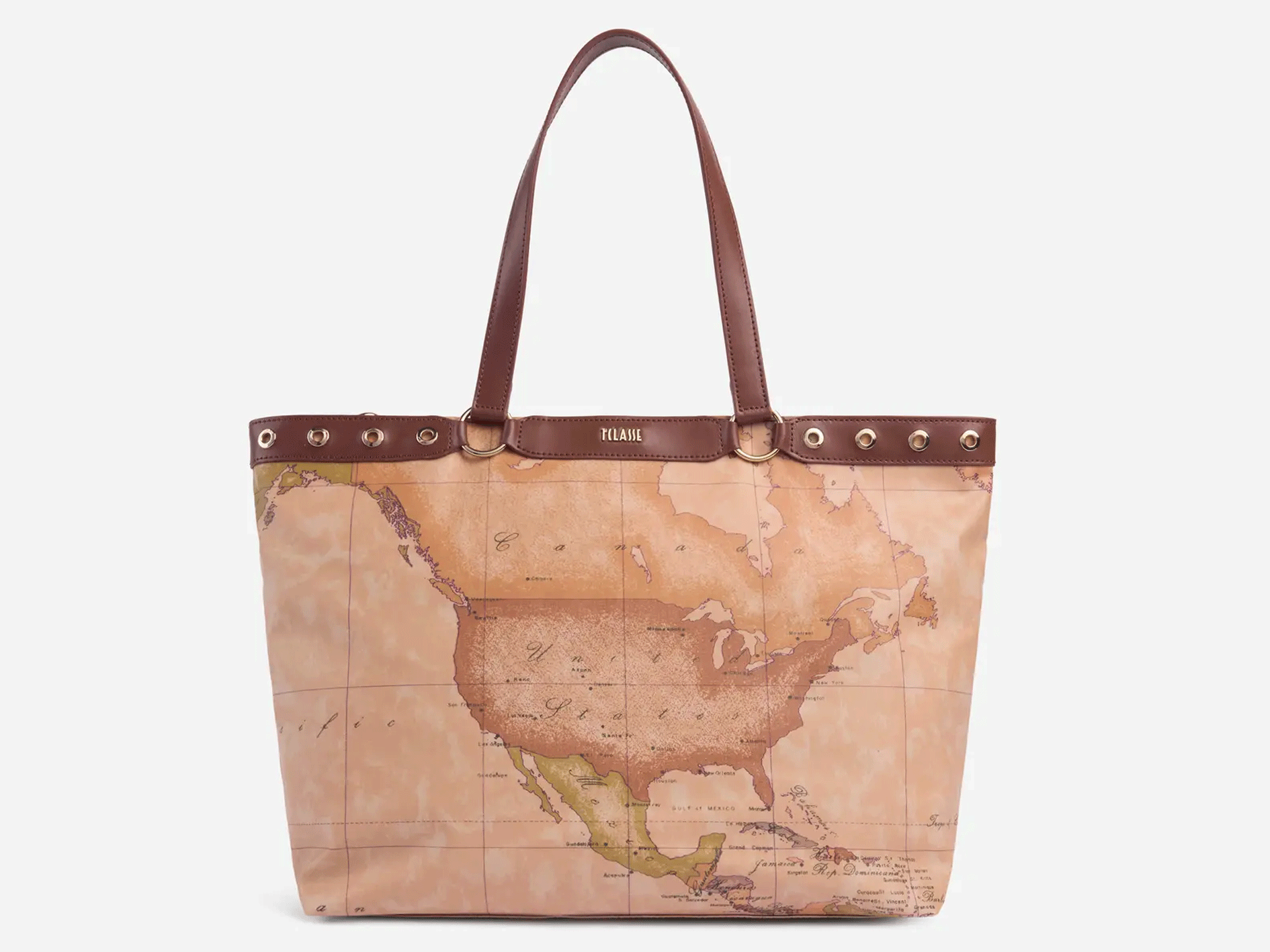 78 Borsa donna Alviero Martini 1° Classe Soft Ranch Shopping Castagna - immagine 1