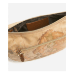 Borsa donna Alviero Martini 1° Classe Soft Ranch tracolla a mezzaluna media Castagna - immagine 3