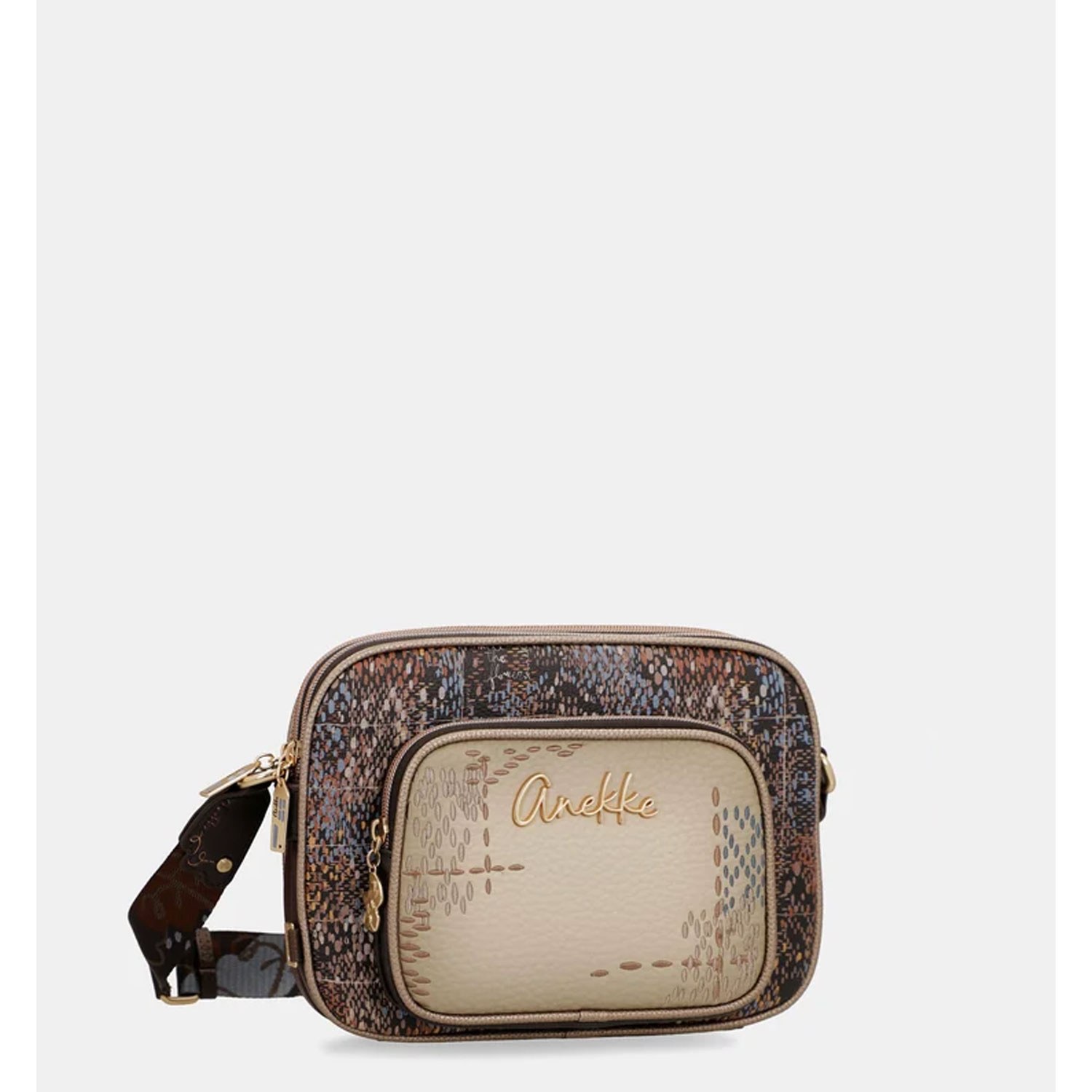 17 Borsa donna a tracolla Anekke con tasca frontale Blossom - immagine 1
