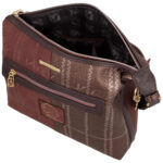 Borsa donna a tracolla Anekke Burgundy Essence - immagine 4