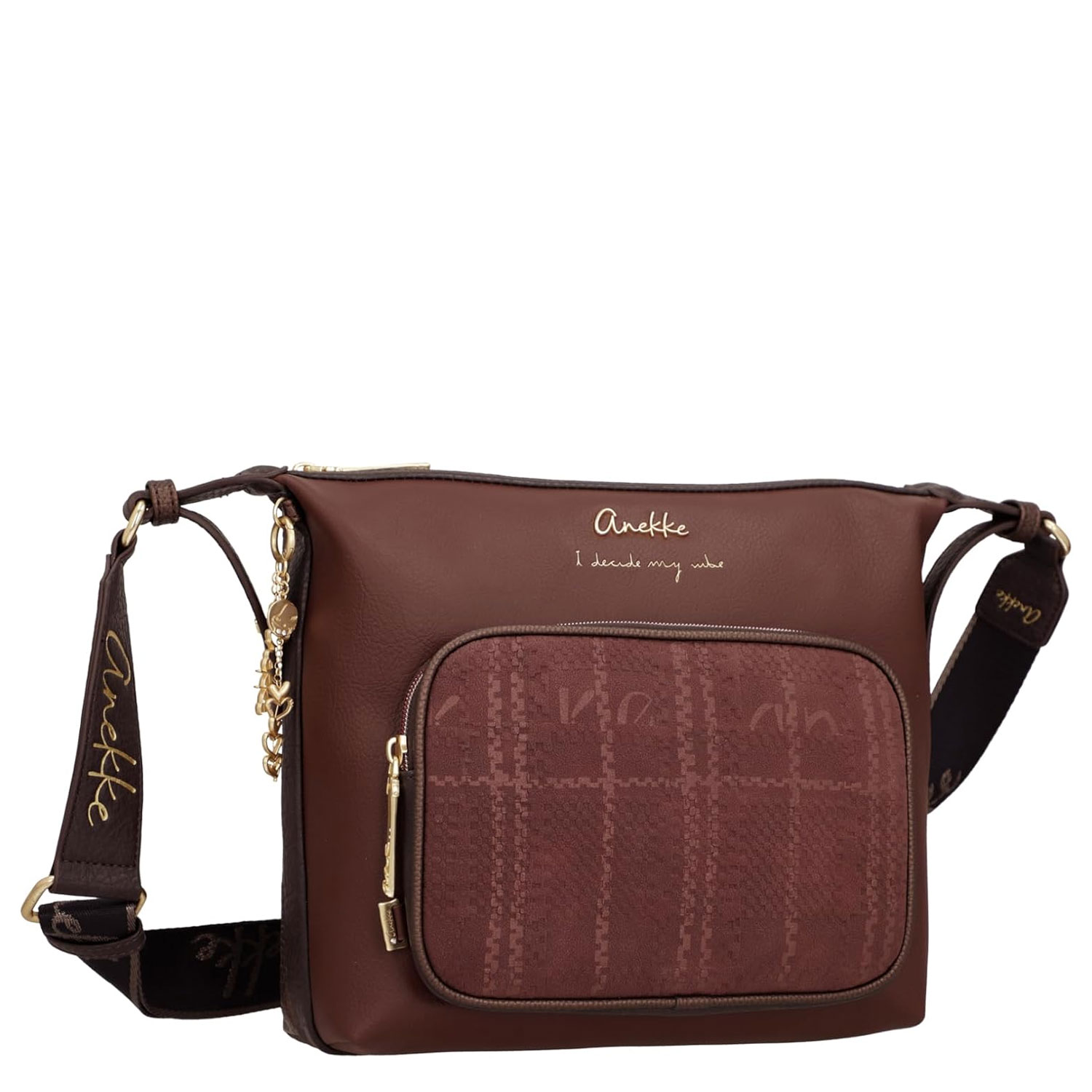 23 Borsa donna a tracolla Anekke Burgundy Essence - immagine 1