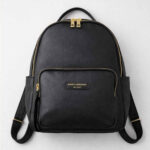 Zaino donna Bianca Borghesi in Pelle Nero