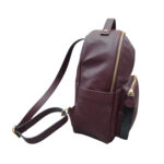 Zaino donna Bianca Borghesi in Pelle Dark Vino - immagine 3