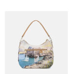 Borsa Donna Y NOT Borsa Sacca con Tracolla YES-629 Polignano Coast - immagine 3