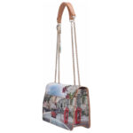 Borsa Donna a spalla Y NOT Postina Yes Bag - 471 London Rainbow - immagine 2