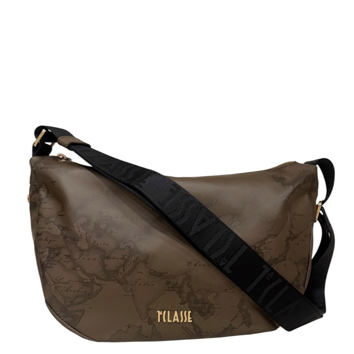 8 Borsa donna Alviero Martini 1° Classe Soft Color tracolla a mezzaluna media Cacao Marrone - immagine 1